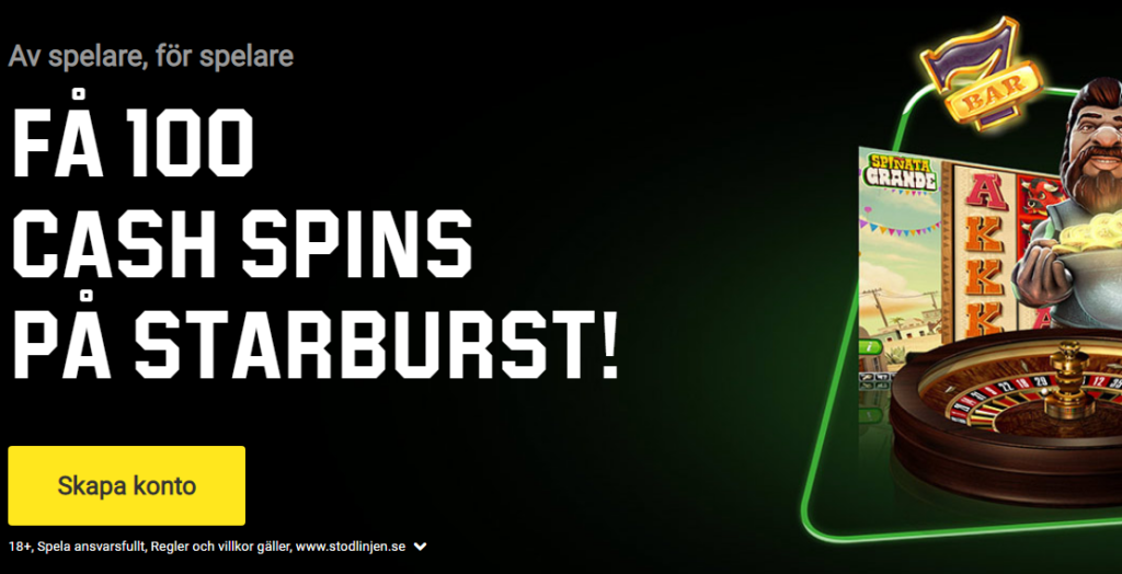 100 cashspins unibet