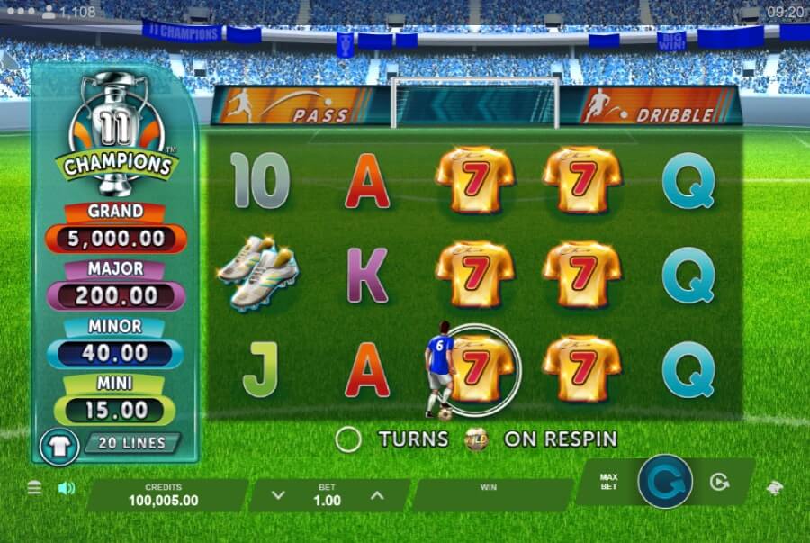 11 Champions Microgaming