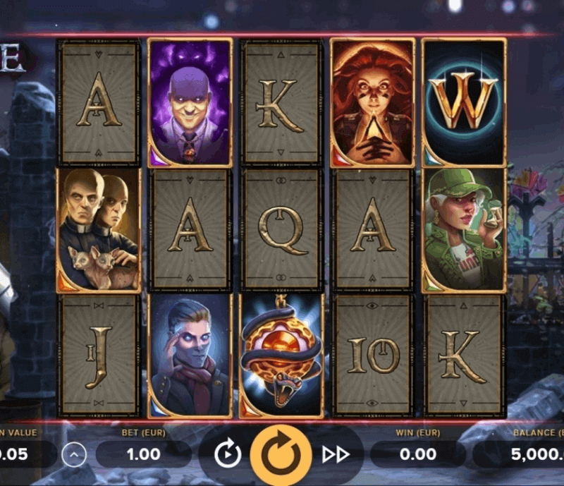 Arcane reel chaos's spel layout