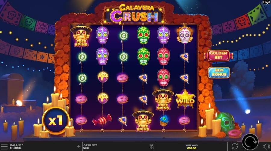 Calavera Crush speltavla