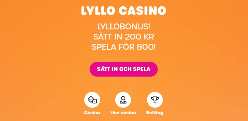 Casino insättningsbonus Lyllo
