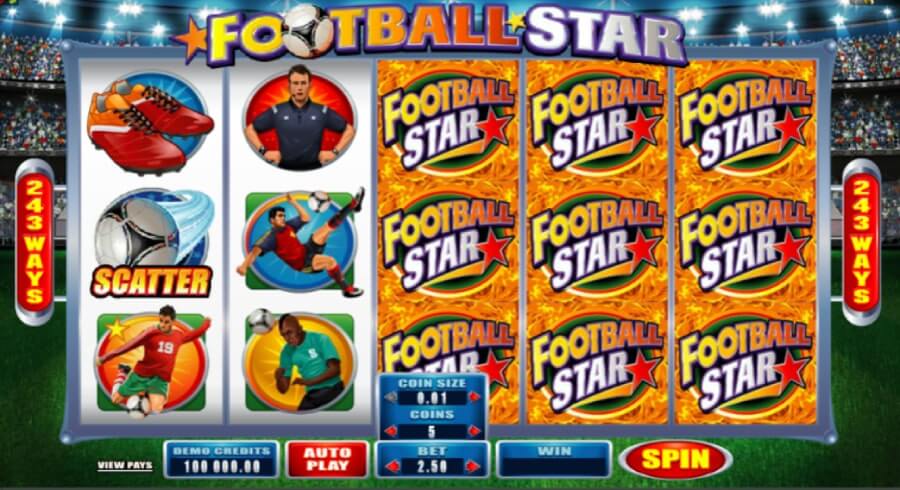 Football Star slot Microgaming