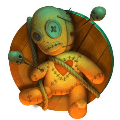 Hex voodoo symbol