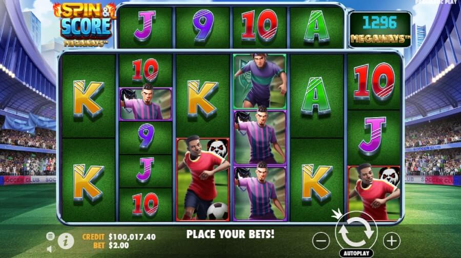 Spin and Score Megaways slot