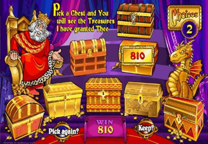 king cashalot slot image