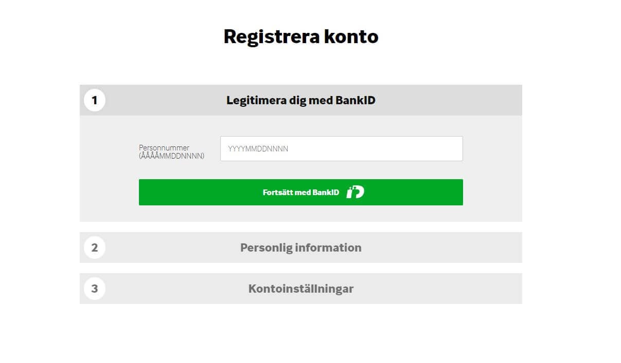 betway registrera konto