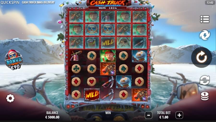 cash truck xmas delivery slot