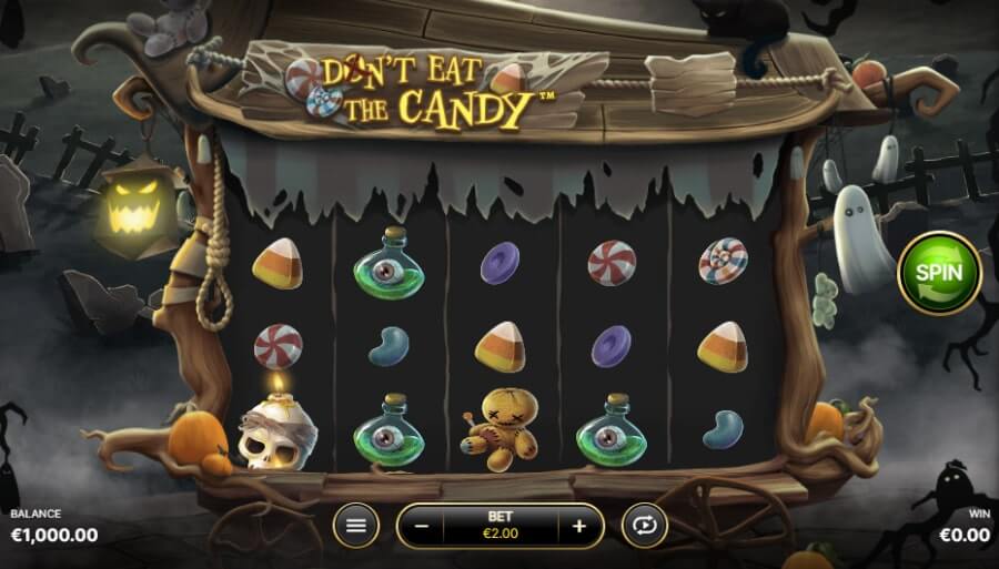 dont eat the candy slot