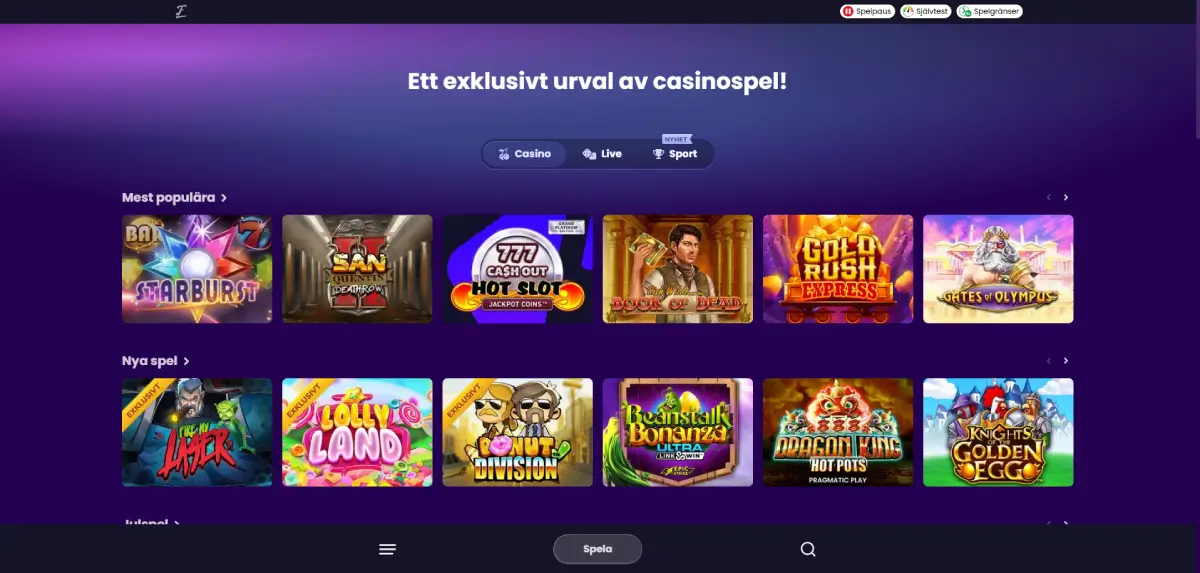 flax casinospel