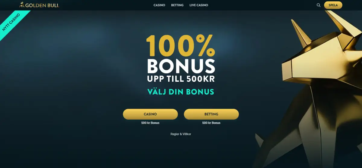 golden bull casino bonus