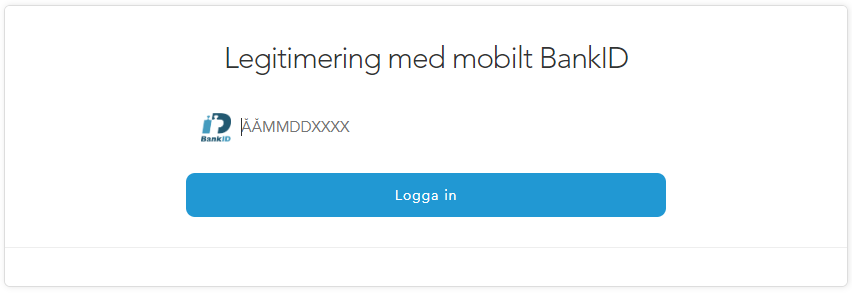 bankid login