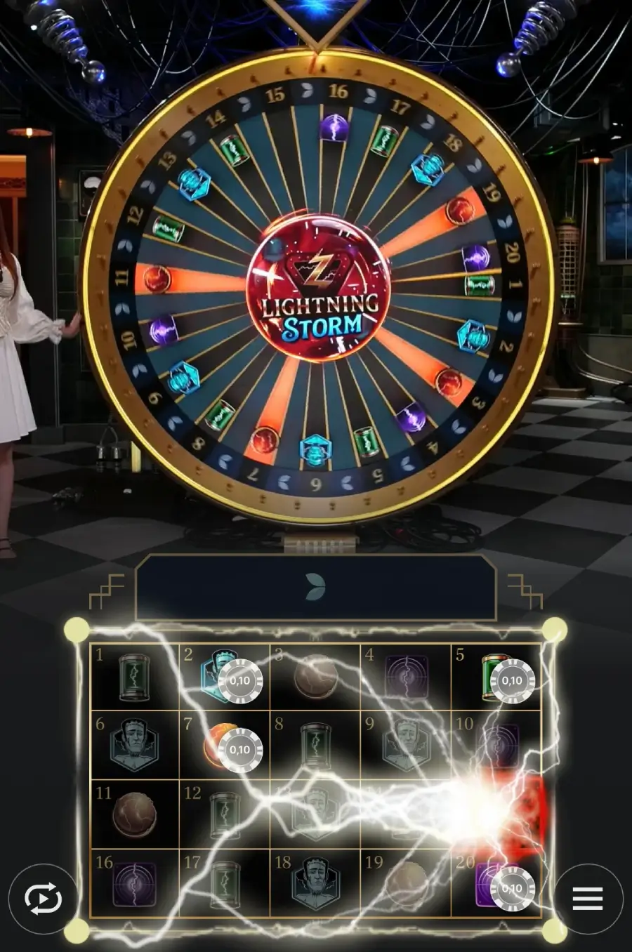 lightning storm live casino