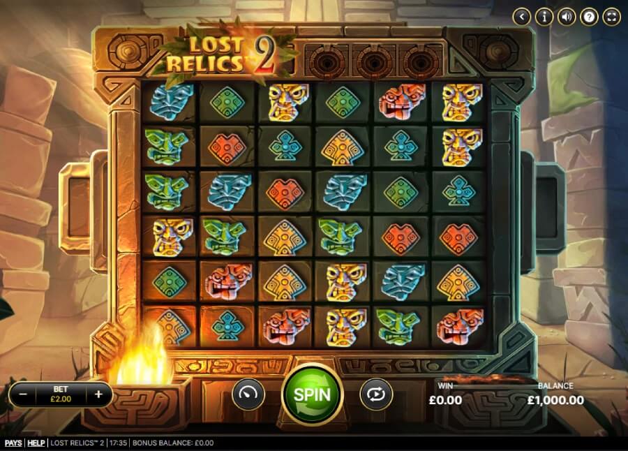 lost relics 2 slot