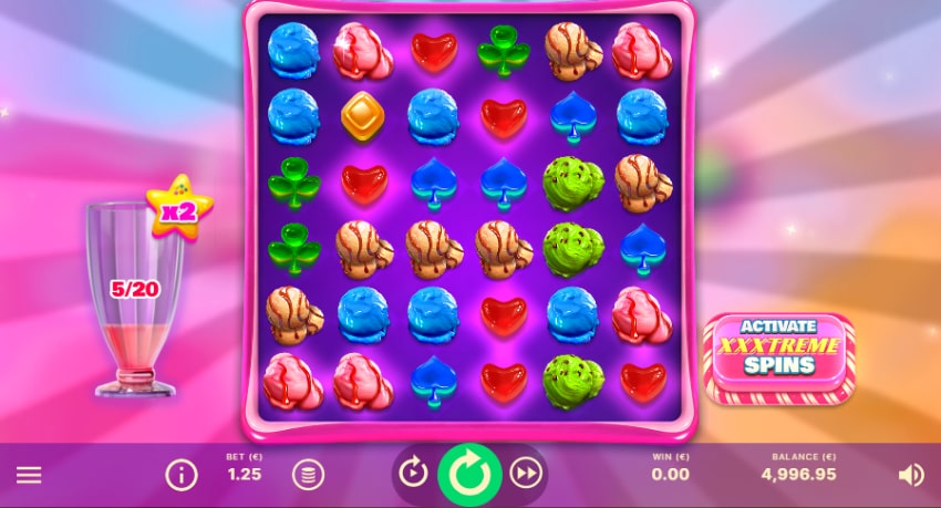 milkshake xxxtreme netent