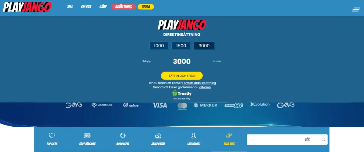 playjango casino