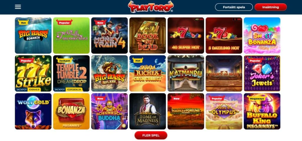 playtoro spel