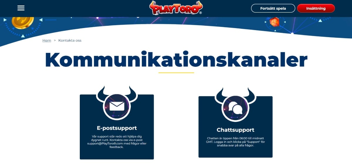 playtoro support