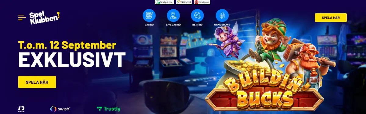 spelklubben exklusiv slot kampanj