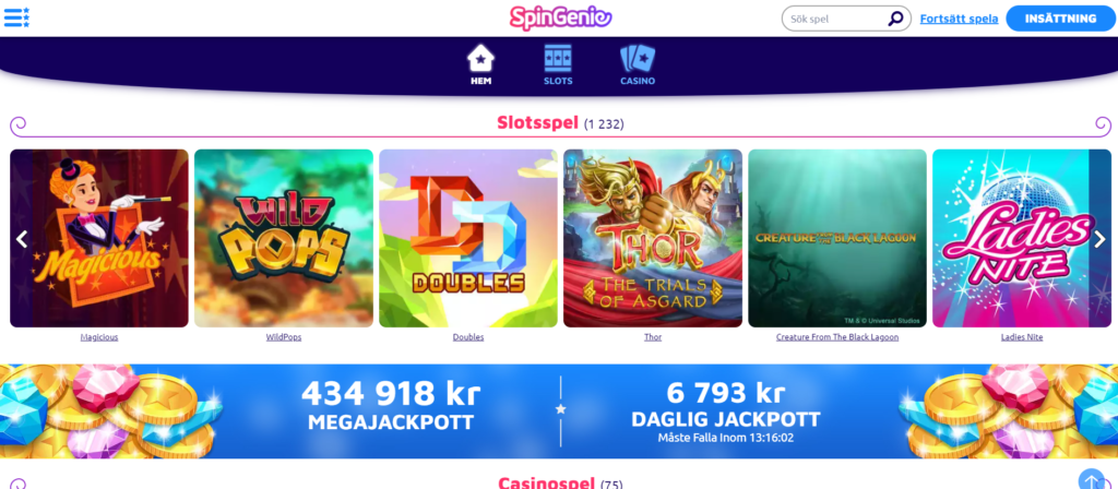 SpinGenie slots
