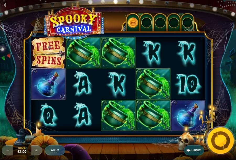 spooky carnival slot
