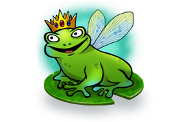 super lucky frog