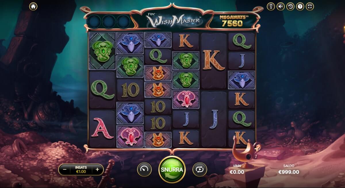 The Wish Master Megaways slot