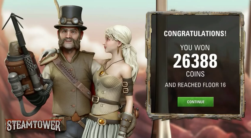steam tower slot