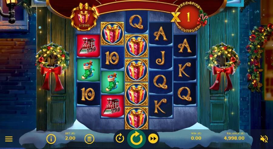 wonders of christmas slot